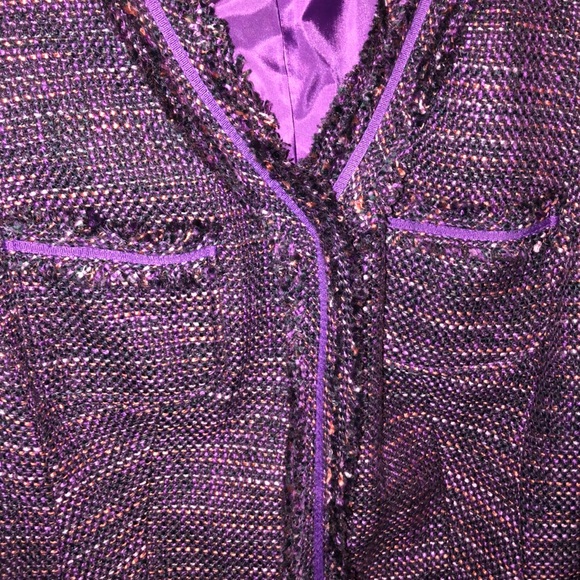 Charter Club Women Tweed Jacket - Picture 4 of 8